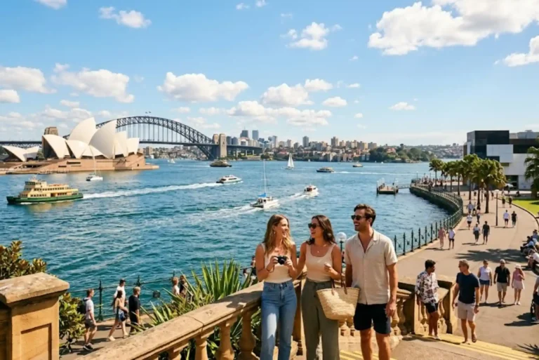 Sydney Harbour and iconic Australian travel attractions