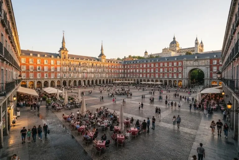 City breaks to Madrid featuring Plaza Mayor and the Royal Palace