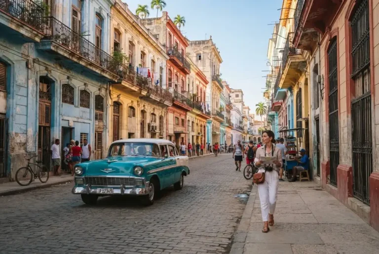 Cuba Trips: A Complete Guide for UK Travellers Cuba trips featuring colourful Havana streets and classic Cuban architecture