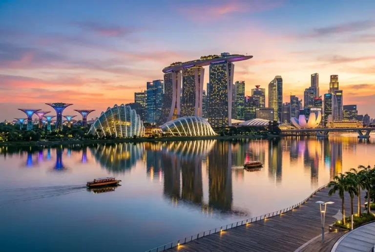Holidays to Singapore: Plan the Perfect Escape from the UK Panoramic Marina Bay skyline representing holidays to Singapore