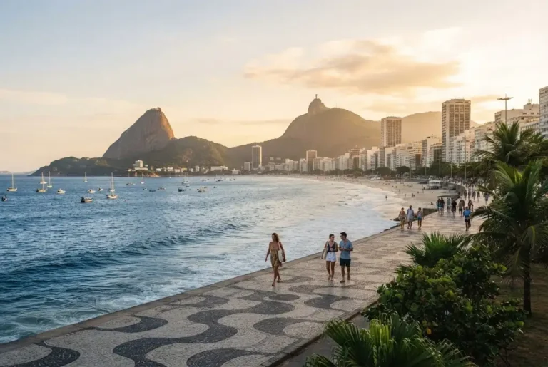 Holidays to Brazil featuring Rio de Janeiro coastline, Sugarloaf Mountain and Christ the Redeemer